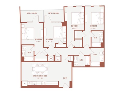 2099 First St SW Studio-6 Beds Apartment for Rent - Photo Gallery 89